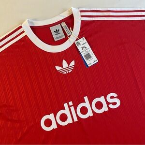Adidas Originals Jersey Shirt Men 2XL RELAXED Trefoil Retro Soccer
